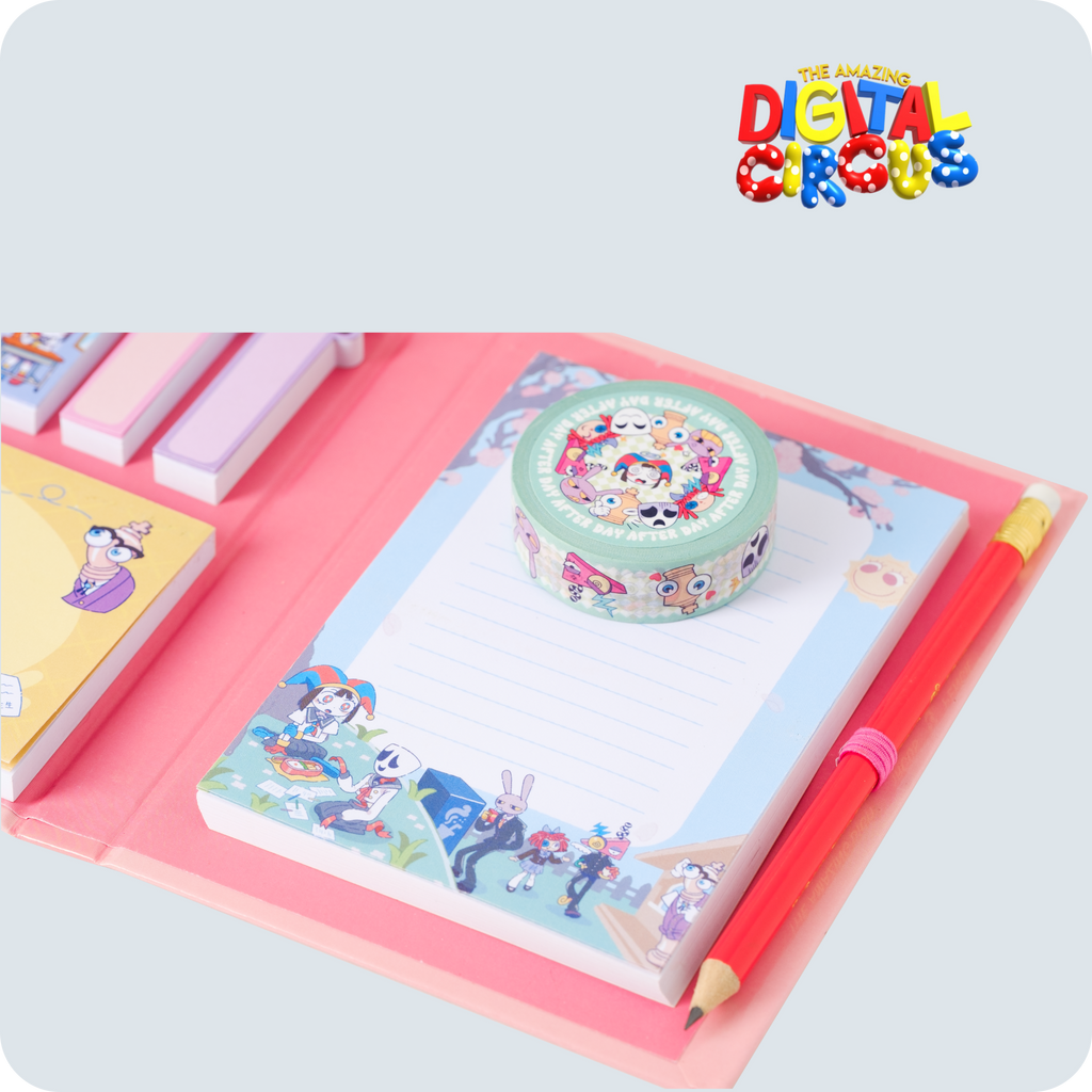 Digital Circus Anime Stationery Set