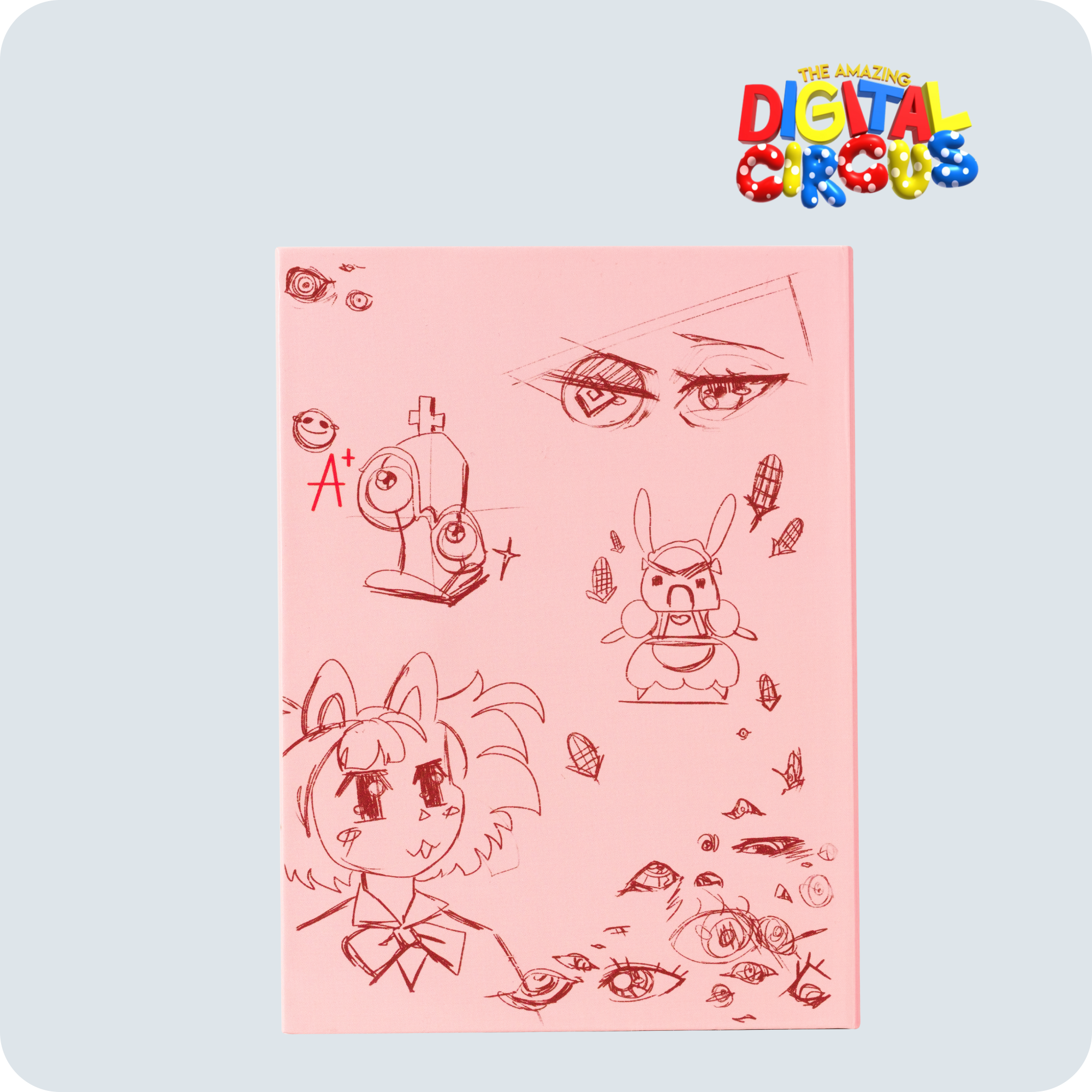 Digital Circus Anime Stationery Set