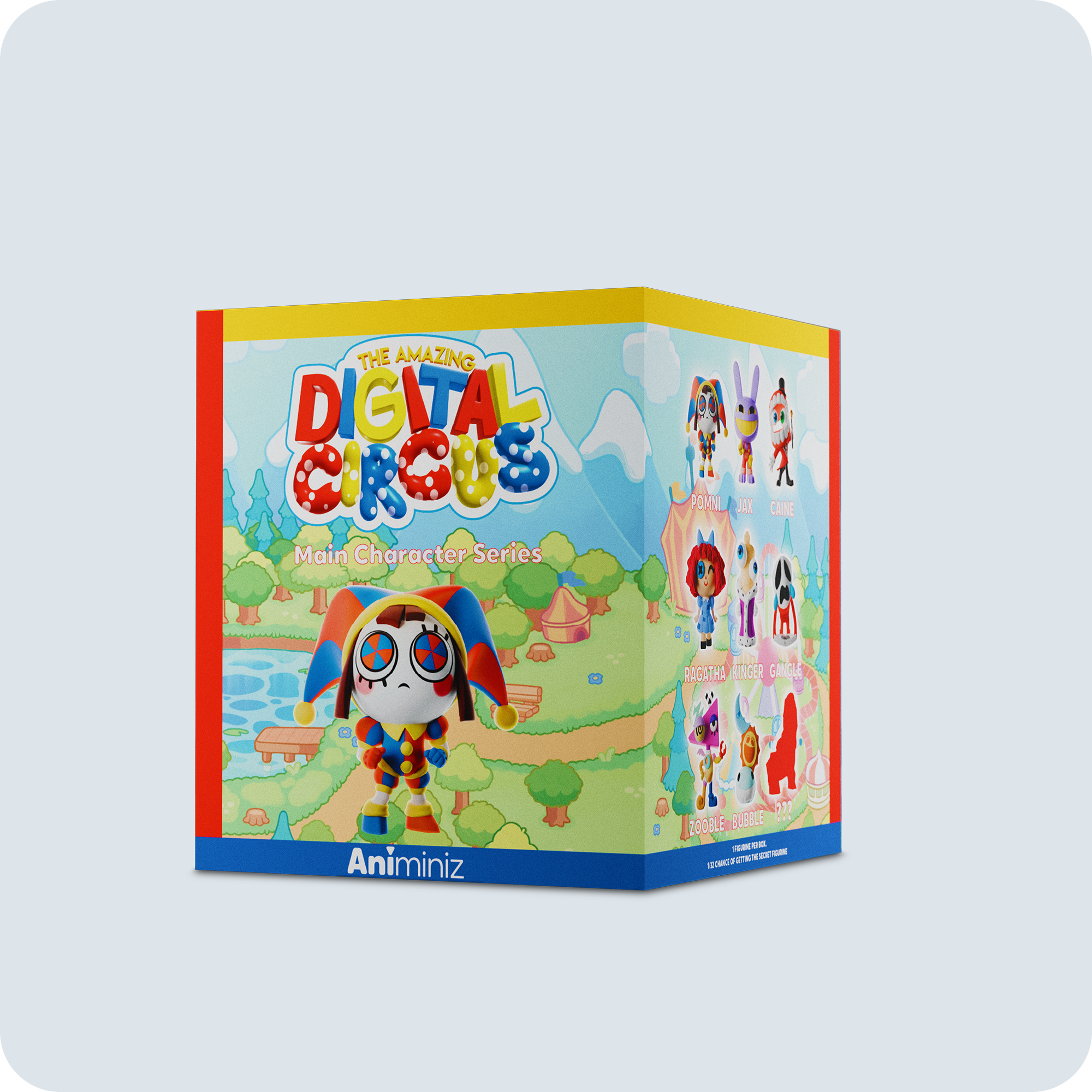 Digital Circus Animiniz: Main Character Series