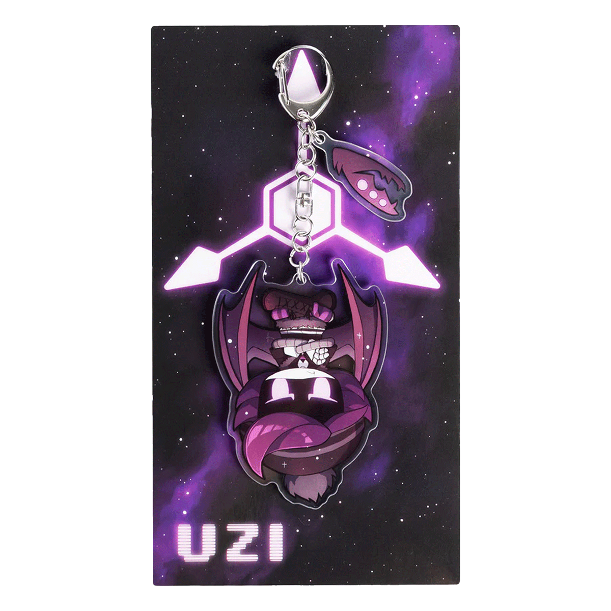 Uzi Hang Tail Keychain